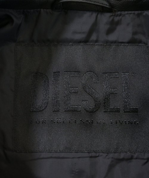DIESEL（ディーゼル）ライダース 黒 サイズ:XL メンズ/2200620915045