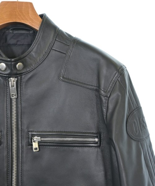 DIESEL（ディーゼル）ライダース 黒 サイズ:XL メンズ/2200620915045