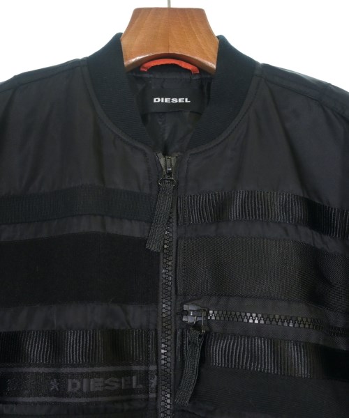 DIESEL（ディーゼル）ミリタリーブルゾン 黒 サイズ:XS メンズ/2200620955102