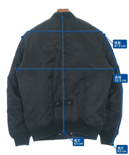 DIESEL（ディーゼル）ミリタリーブルゾン 黒 サイズ:XS メンズ/2200620955102