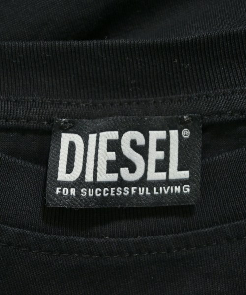 DIESEL（ディーゼル）Tシャツ・カットソー 黒 サイズ:M メンズ/2200615429069
