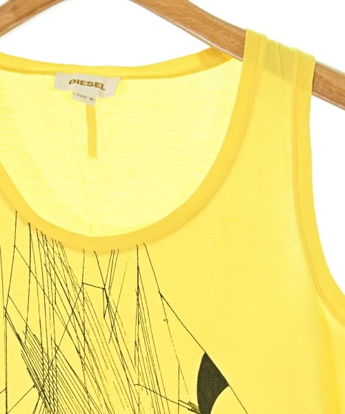 DIESEL（ディーゼル）タンクトップ 黄 サイズ:M メンズ/2200621214024
