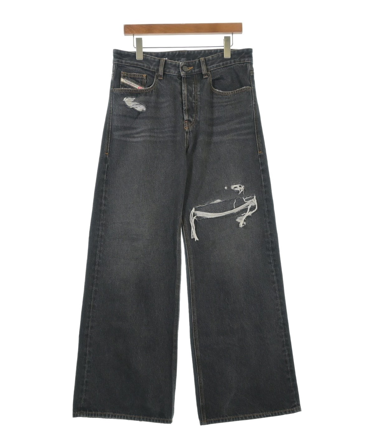 DIESEL（ディーゼル）デニムパンツ 黒 サイズ:28(S位) メンズ