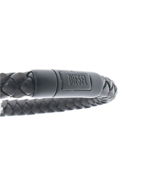 DIESEL（ディーゼル）ブレスレット・バングル 黒 サイズ:- メンズ/2200608380070