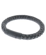 DIESEL（ディーゼル）ブレスレット・バングル 黒 サイズ:- メンズ/2200608380070