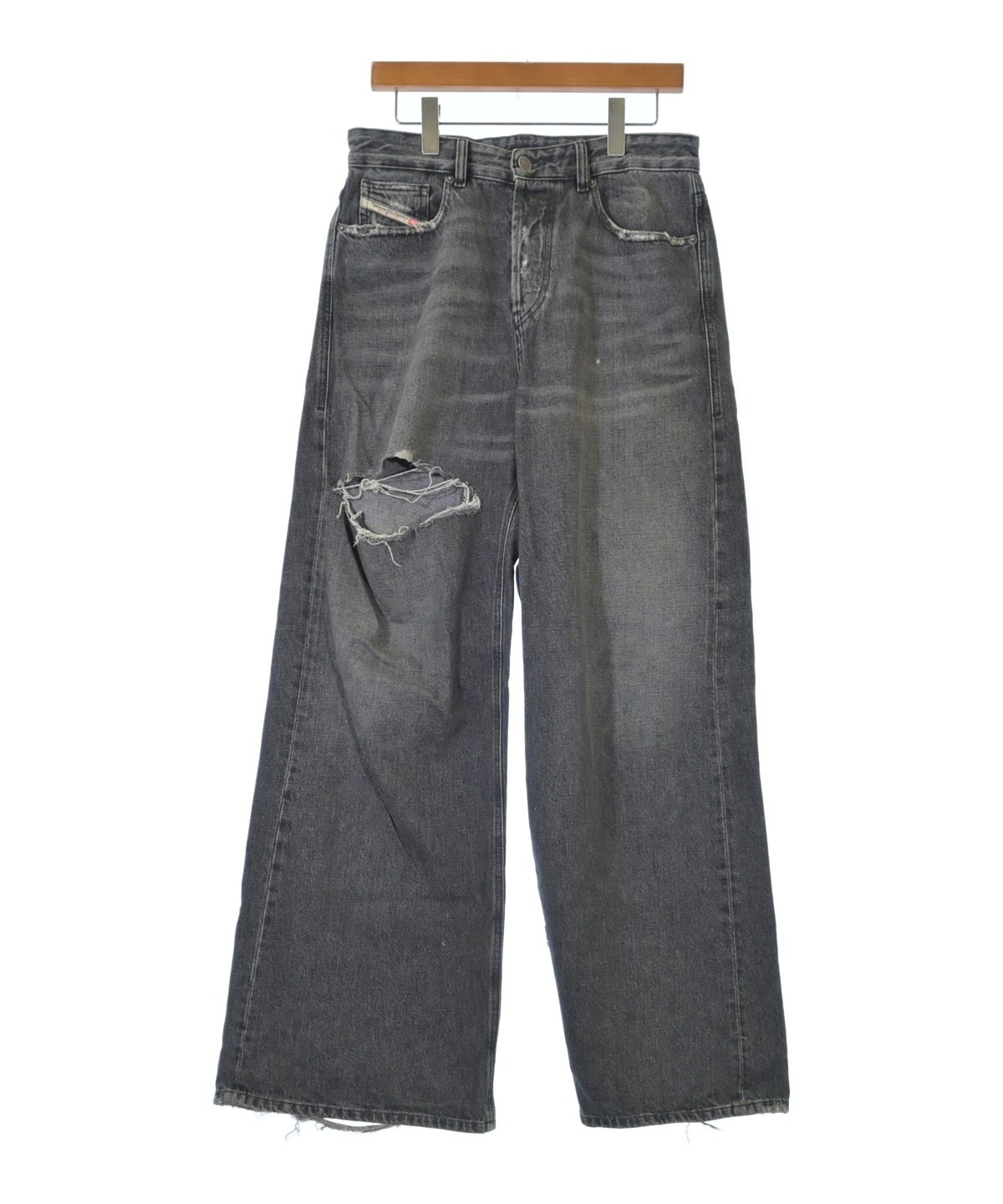 DIESEL（ディーゼル）デニムパンツ 黒 サイズ:27(XS位) メンズ