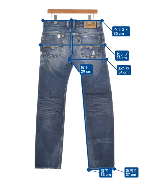 DIESEL（ディーゼル）デニムパンツ 紺 サイズ:31(M位) メンズ/2200561147024