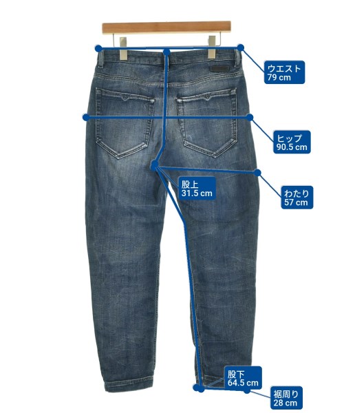 DIESEL（ディーゼル）デニムパンツ 紺 サイズ:27(XS位) メンズ/2200562865187