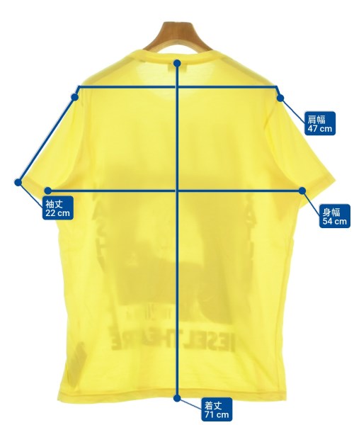 DIESEL（ディーゼル）Tシャツ・カットソー 黄 サイズ:M メンズ/2200568991019