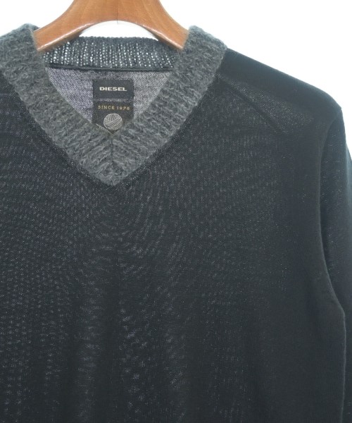 DIESEL（ディーゼル）ニット・セーター 黒 サイズ:S メンズ/2200562876282