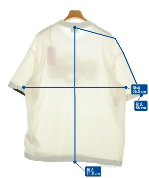 DIESEL（ディーゼル）Tシャツ・カットソー 白 サイズ:L メンズ/2200674017085