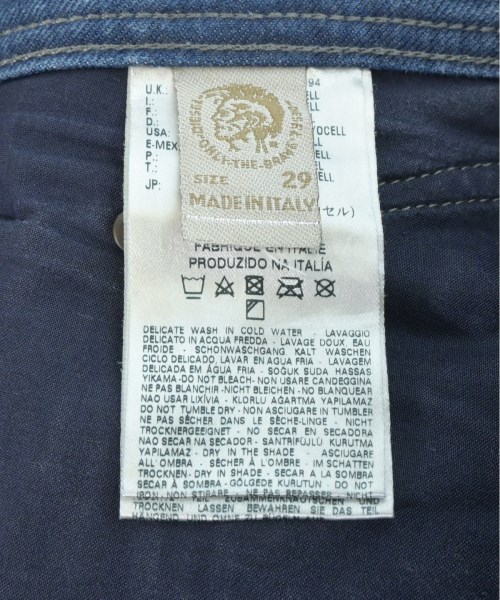 DIESEL（ディーゼル）デニムパンツ 青 サイズ:29(S位) メンズ/2200670208111