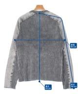 DIESEL（ディーゼル）カーディガン グレー サイズ:M メンズ/2200675898010