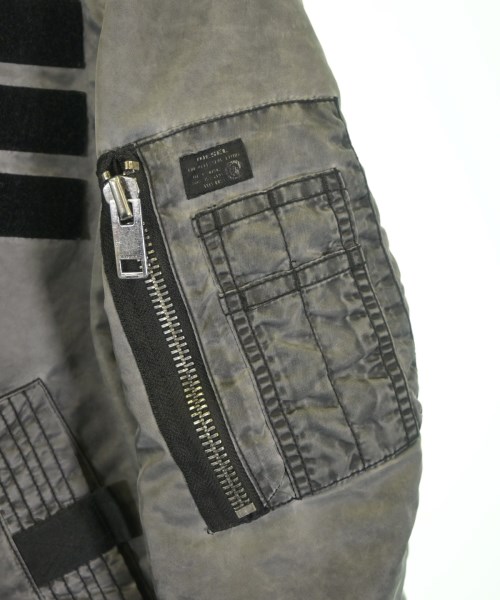 DIESEL（ディーゼル）ミリタリーブルゾン グレー サイズ:S メンズ/2200675965019