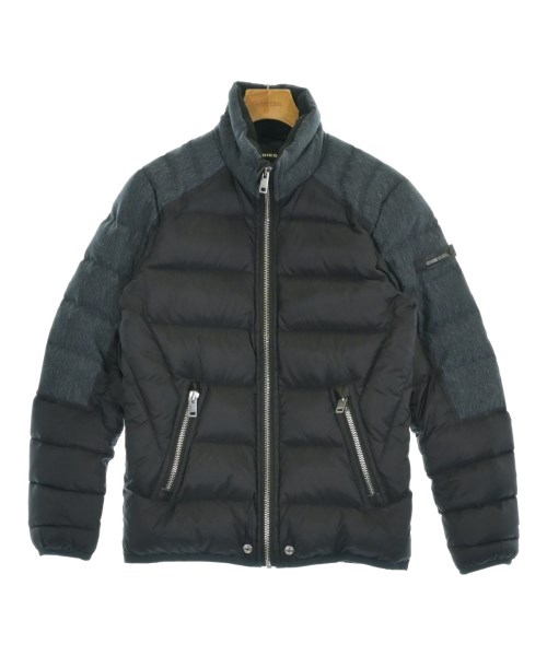 DIESEL(ディーゼル)ダウンジャケット/ダウンベスト 黒 サイズ:S/2200675965026