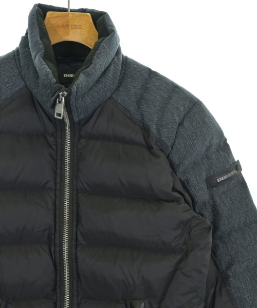 DIESEL（ディーゼル）ダウンジャケット/ダウンベスト 黒 サイズ:S メンズ/2200675965026