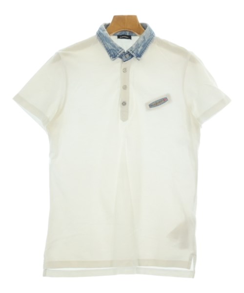 DIESEL(ディーゼル)ポロシャツ 白 サイズ:S/2200675965040