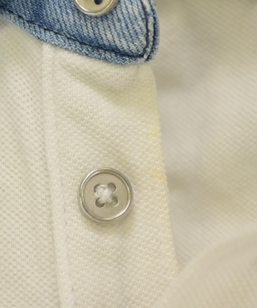 DIESEL（ディーゼル）ポロシャツ 白 サイズ:S メンズ/2200675965040