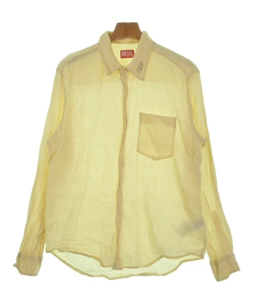 DIESEL(ディーゼル)カジュアルシャツ 黄 サイズ:46(L位)/2200675965057