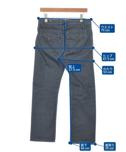 DIESEL（ディーゼル）デニムパンツ 紺 サイズ:29(S位) メンズ/2200676332025