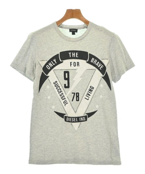 DIESEL（ディーゼル）Tシャツ・カットソー グレー サイズ:S メンズ/2200676531046