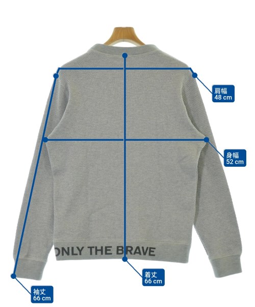 DIESEL（ディーゼル）Tシャツ・カットソー グレー サイズ:M メンズ/2200673620149