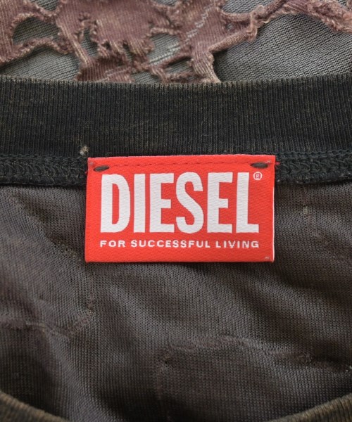 DIESEL（ディーゼル）Tシャツ・カットソー グレー サイズ:L メンズ/2200677017341