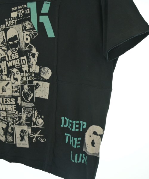 DIESEL（ディーゼル）Tシャツ・カットソー 黒 サイズ:XL メンズ/2200677179056