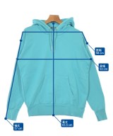 DIESEL（ディーゼル）パーカー 青 サイズ:XS メンズ/2200672704031