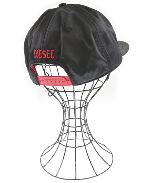 DIESEL（ディーゼル）キャップ 黒 サイズ:- メンズ/2200672913143