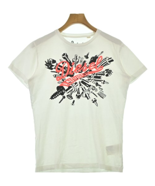 DIESEL(ディーゼル)Tシャツ・カットソー 白 サイズ:M/2200675038034