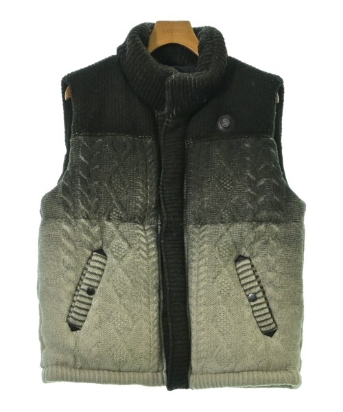 DIESEL(ディーゼル)ダウンジャケット/ダウンベスト 緑 サイズ:L/2200672773068