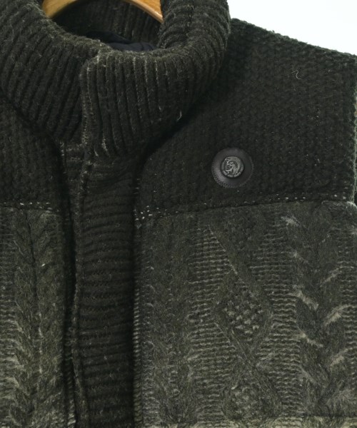 DIESEL（ディーゼル）ダウンジャケット/ダウンベスト 緑 サイズ:L メンズ/2200672773068