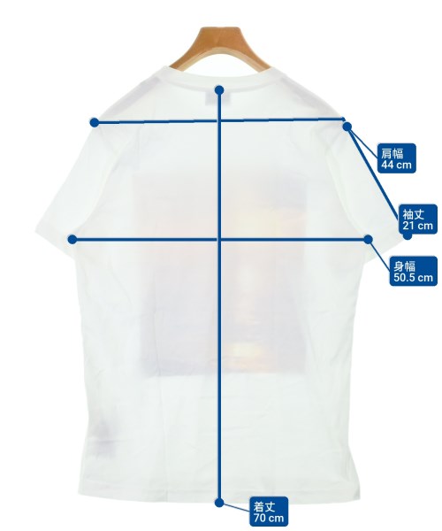 DIESEL（ディーゼル）Tシャツ・カットソー 白 サイズ:L メンズ/2200674376021
