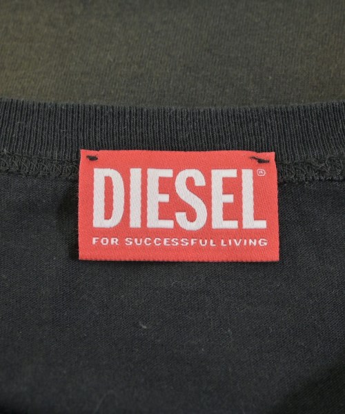 DIESEL（ディーゼル）Tシャツ・カットソー 黒 サイズ:M メンズ/2200674435179