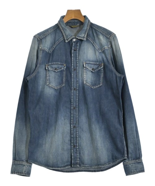 DIESEL(ディーゼル)カジュアルシャツ 青 サイズ:XL/2200675344043