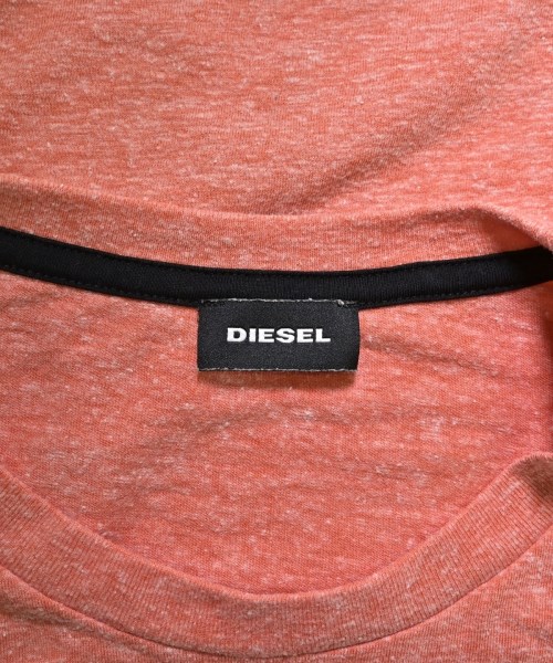 DIESEL（ディーゼル）Tシャツ・カットソー オレンジ サイズ:L メンズ/2200676086010