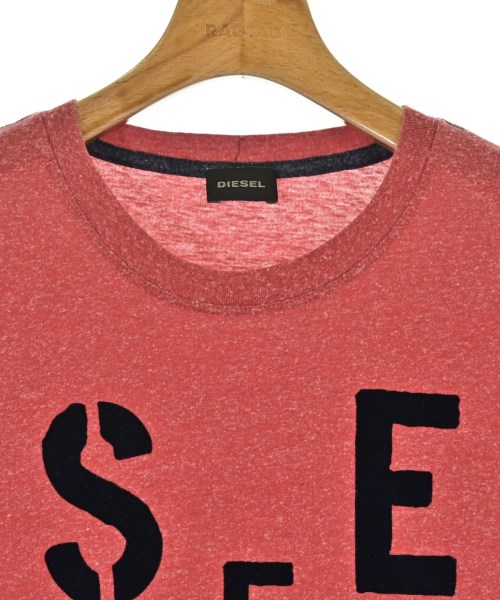 DIESEL（ディーゼル）Tシャツ・カットソー 赤 サイズ:L メンズ/2200676086027