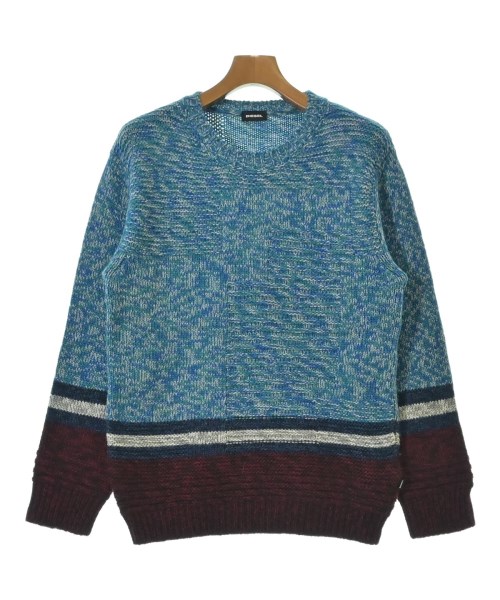 DIESEL(ディーゼル)ニット・セーター 青 サイズ:S/2200676675023