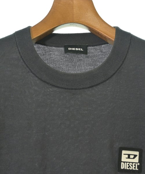 DIESEL（ディーゼル）ニット・セーター グレー サイズ:L メンズ/2200676675047