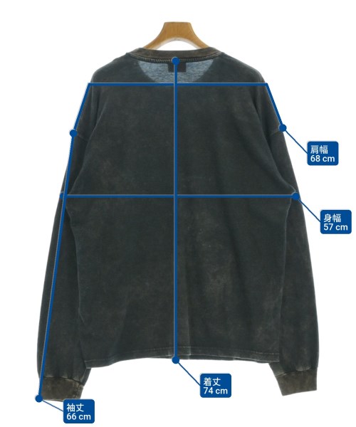 DIESEL（ディーゼル）Tシャツ・カットソー 黒 サイズ:L メンズ/2200680913029