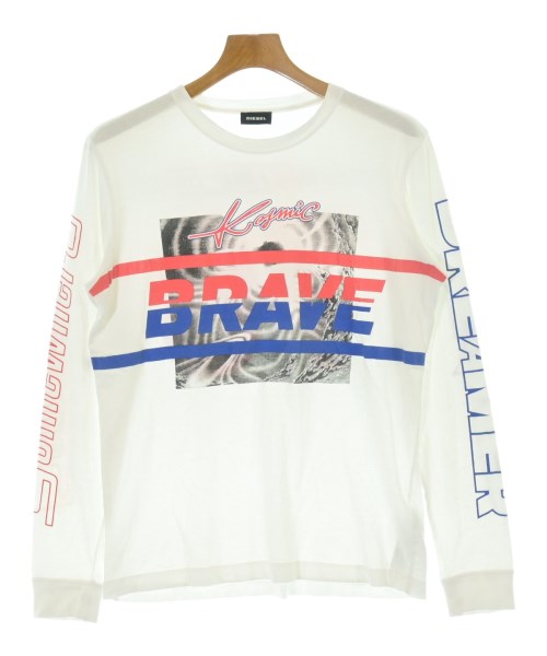 DIESEL(ディーゼル)Tシャツ・カットソー 白 サイズ:S/2200677555041