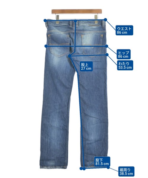 DIESEL（ディーゼル）デニムパンツ 紺 サイズ:28(S位) メンズ/2200680600356