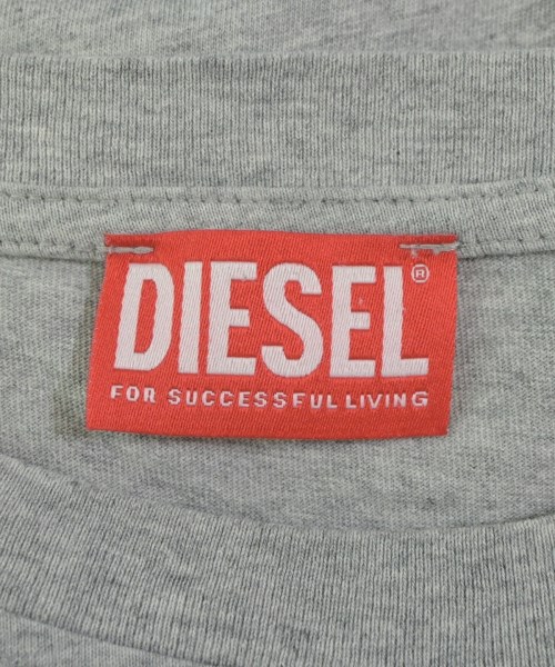 DIESEL（ディーゼル）Tシャツ・カットソー グレー サイズ:L メンズ/2200672681042