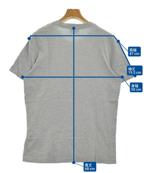 DIESEL（ディーゼル）Tシャツ・カットソー グレー サイズ:L メンズ/2200672681042