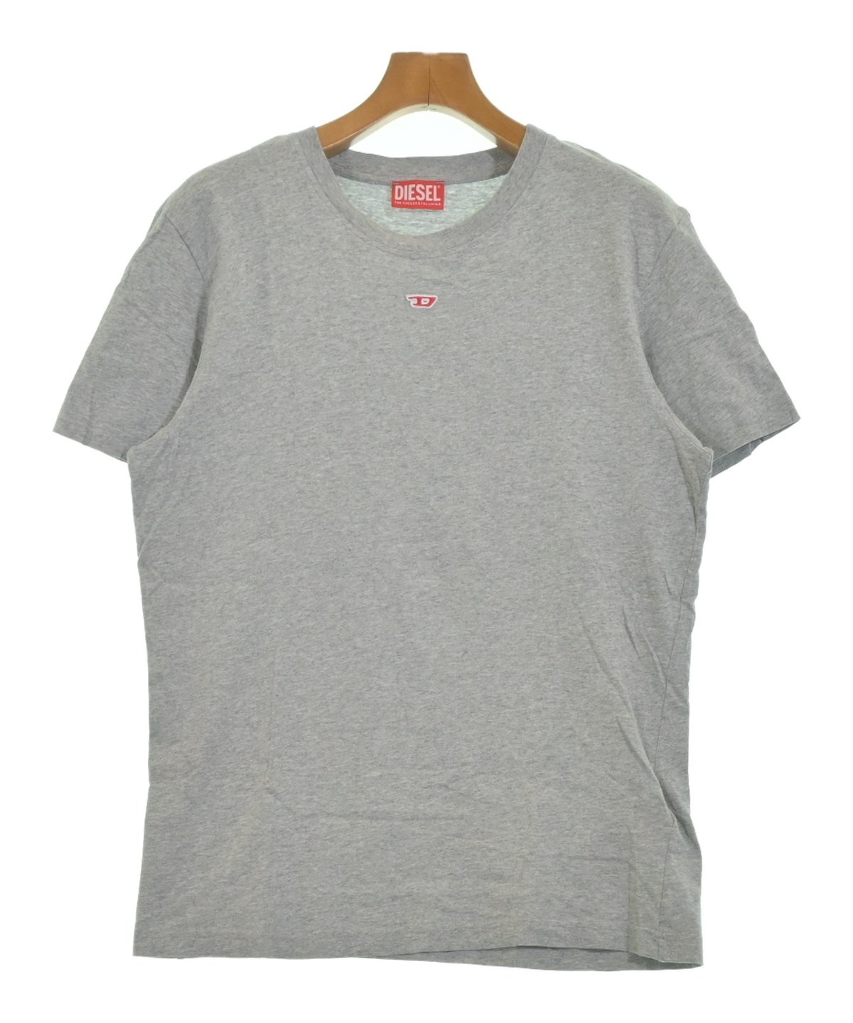DIESEL ディーゼル Tシャツ・カットソー XL グレー 【古着】【中古】【送料無料】 DIESEL - DIESEL ディーゼル Tシャツ・カットソー L グレー 【古着