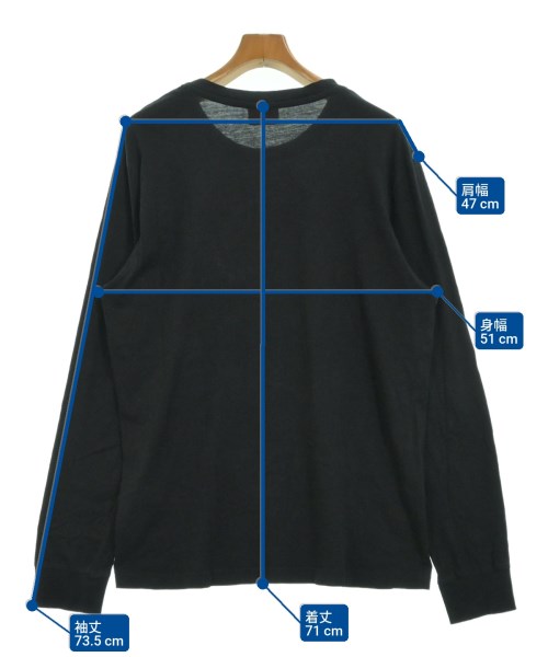 DIESEL（ディーゼル）Tシャツ・カットソー 黒 サイズ:L メンズ/2200672681059