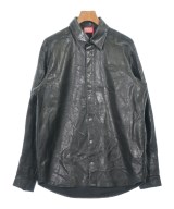 DIESEL（ディーゼル）カジュアルシャツ 黒 サイズ:50(XL位) メンズ/2200681805019