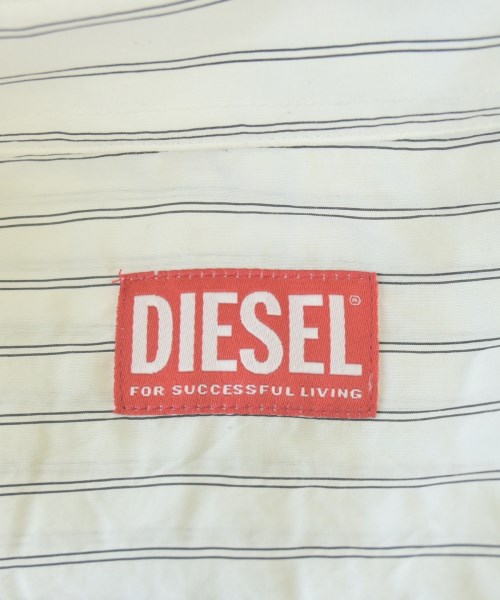 DIESEL（ディーゼル）カジュアルシャツ 白 サイズ:50(XL位) メンズ/2200681805026
