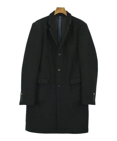 DIESEL(ディーゼル)チェスターコート 黒 サイズ:52(XXL位)/2200674884021